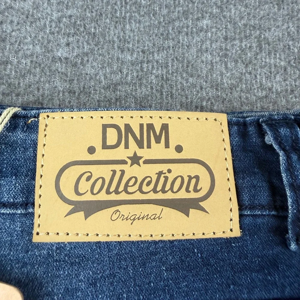 DNM Collection Slim Fit Jeans Men's‎ 40 Blue Strap Streetwear HD18-DNM006